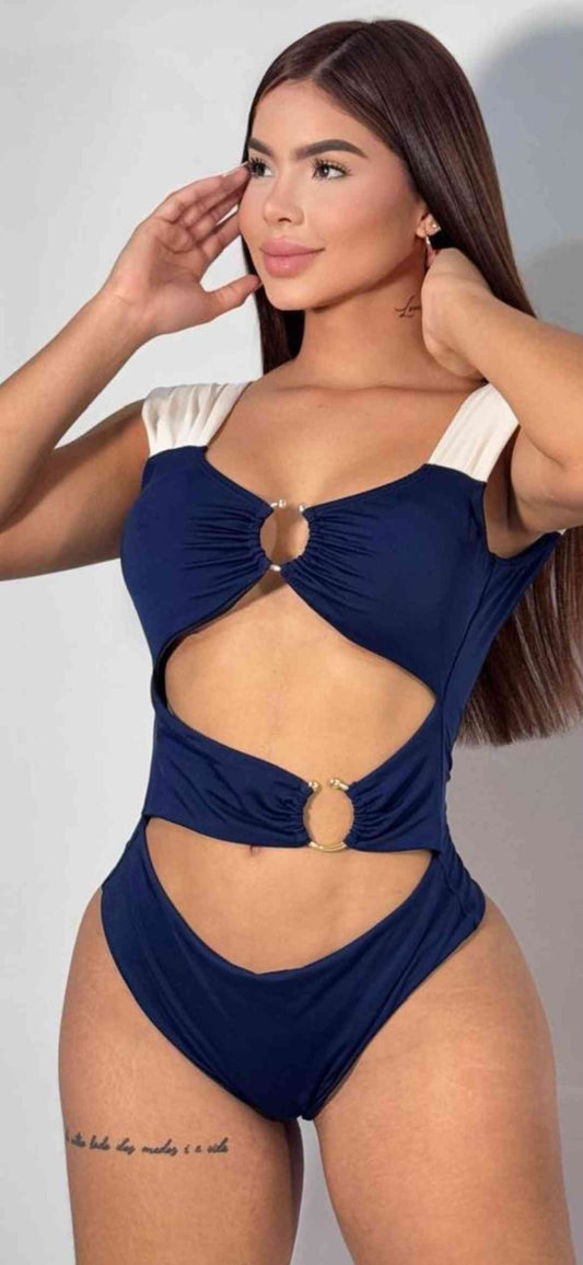 Enterizo Argolla Azul