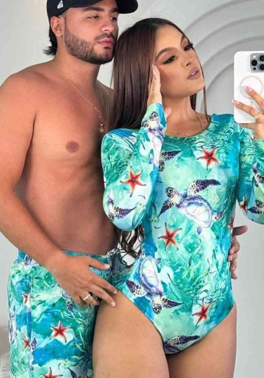Set Pareja - Marine